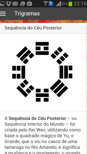 I-Ching: Livro das Mutações screenshot