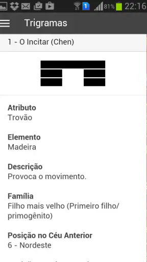 I-Ching: Livro das Mutações screenshot