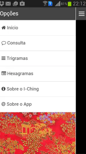 I-Ching: Livro das Mutações screenshot