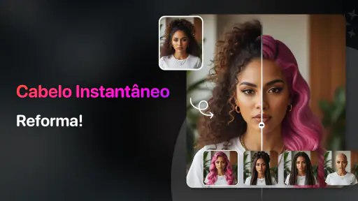 IA Cabelo e Cor de Cabelo screenshot