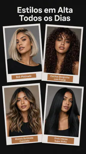 IA Cor de Cabelo e Penteados screenshot