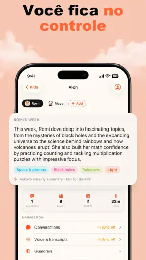 IA para Crianças・Askie screenshot