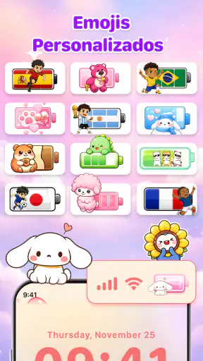 Ícone de Bateria Personalizado screenshot