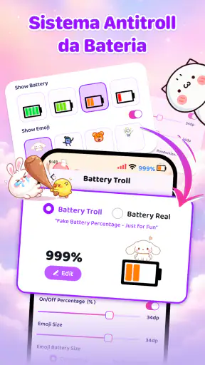 Ícone de Bateria Personalizado screenshot