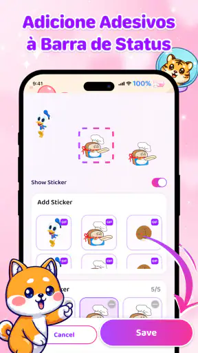 Ícone de Bateria Personalizado screenshot