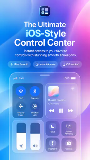 iControl Widgets: Themed Panel screenshot