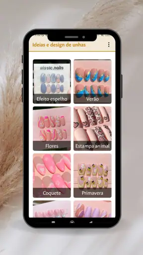 Ideias de unhas bonitas screenshot