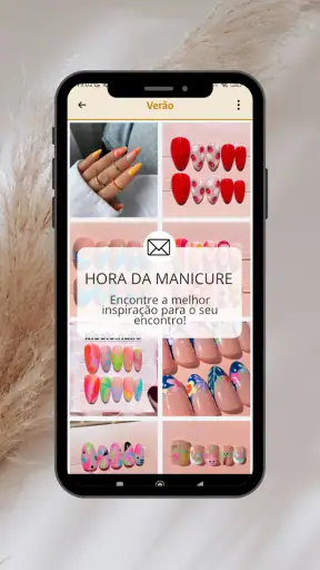 Ideias de unhas bonitas screenshot