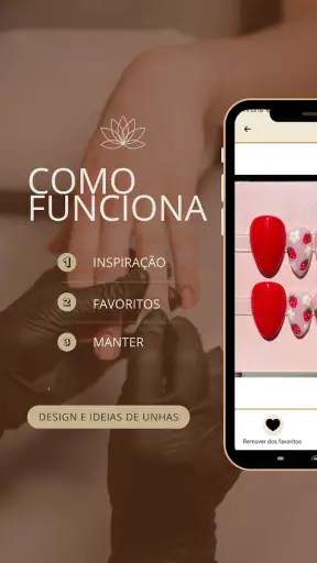 Ideias de unhas bonitas screenshot