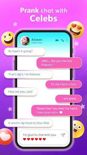 Idol Prank Video Call & Chat screenshot