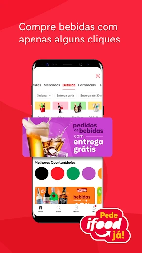 iFood comida e mercado em casa screenshot