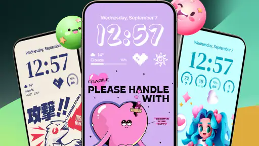 iLock - Lock Screen OS 17 screenshot