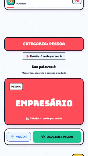 Imagem e Ação: Jogo de Mímicas screenshot
