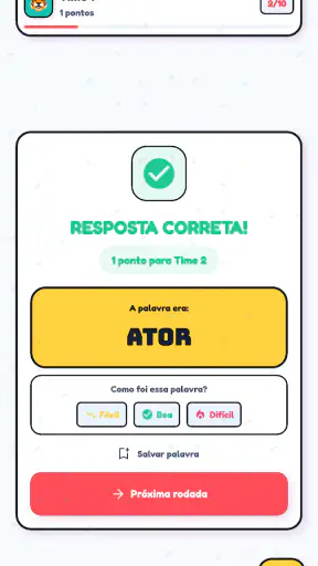 Imagem e Ação: Jogo de Mímicas screenshot