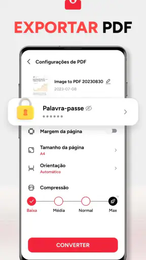 Imagem para PDF: PDF Converter screenshot