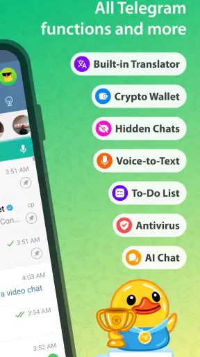 iMe: Telegram AI Mensageiro screenshot