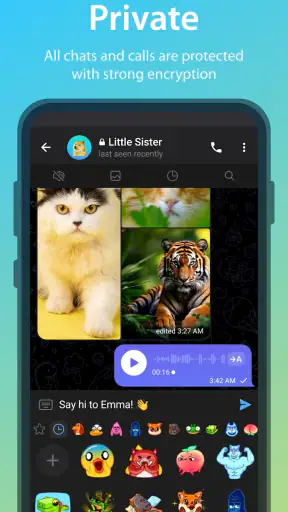 iMe: Telegram AI Mensageiro screenshot