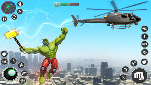 Incredible Monster Hero Game screenshot