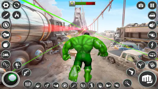 Incredible Monster Hero Game screenshot