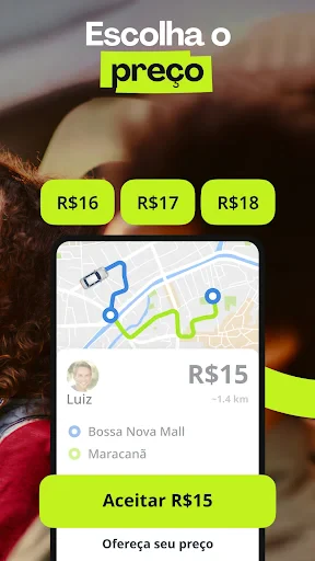 inDrive: Transporte e Entregas screenshot