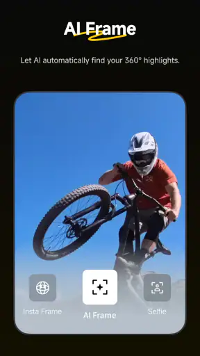 Insta360 screenshot
