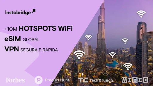 Instabridge: WiFi Senha screenshot
