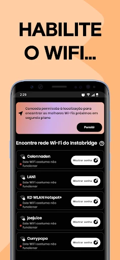 Instabridge: WiFi Senha screenshot