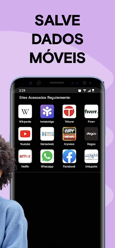 Instabridge: WiFi Senha screenshot