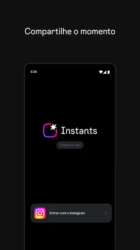 Instants, um app do Instagram screenshot
