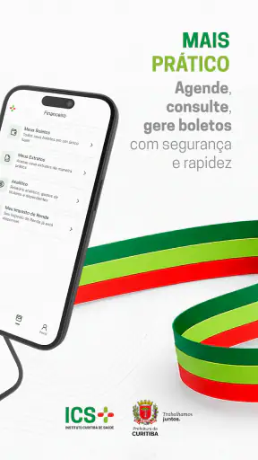 Instituto Curitiba de Saúde screenshot