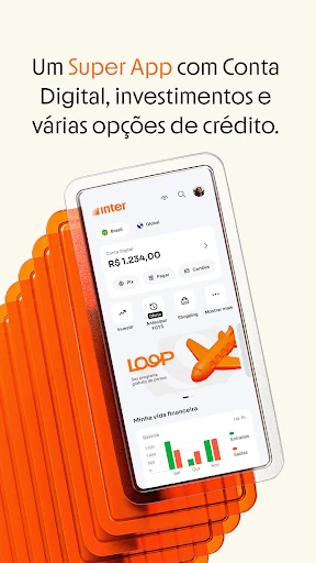 Inter: Conta, Cartão e Pix screenshot