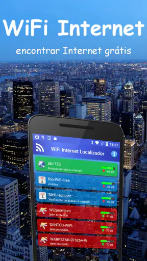 Internet WiFi grátis Finder screenshot