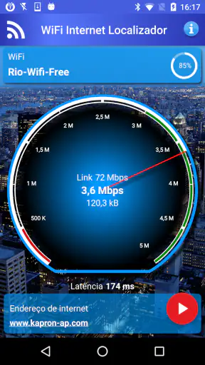Internet WiFi grátis Finder screenshot