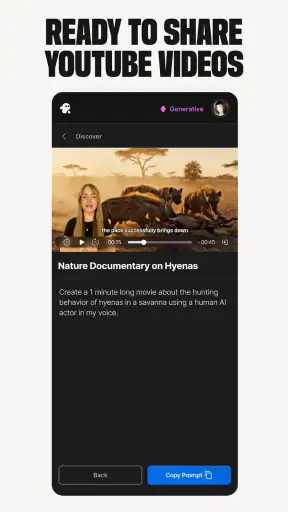 invideo AI: AI video generator screenshot