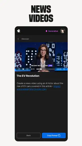 invideo AI: AI video generator screenshot
