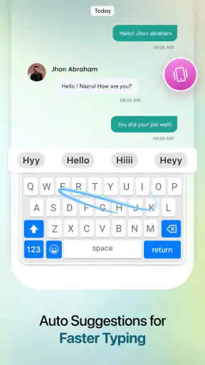 iPhone 17 Keyboard Fonts Emoji screenshot