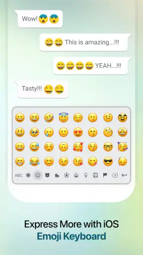 iPhone 17 Keyboard Fonts Emoji screenshot