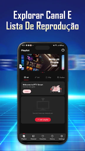 IPTV Leitor - TV Ao Vivo screenshot