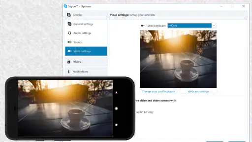 Iriun 4K Webcam for PC and Mac screenshot