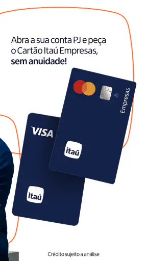 Itaú Empresas: Conta PJ screenshot