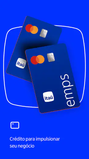 Itaú Emps: conta PJ digital screenshot