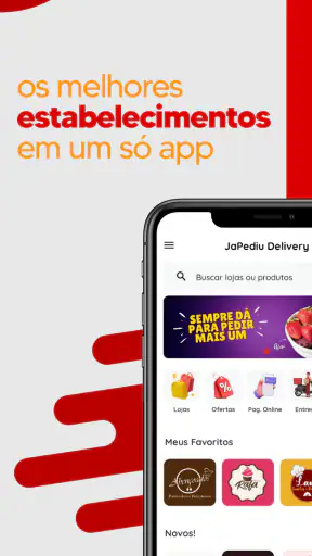 JaPediu Delivery screenshot