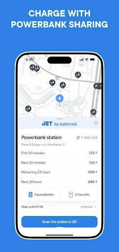JET – e-scooter rental screenshot