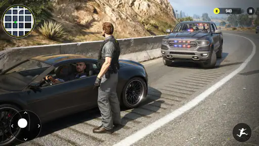 Jogo Condução Van da Polícia screenshot