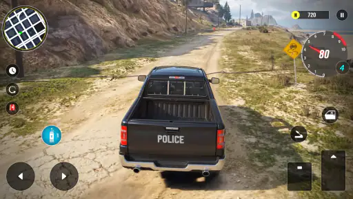Jogo Condução Van da Polícia screenshot