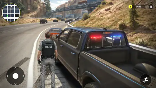 Jogo Condução Van da Polícia screenshot