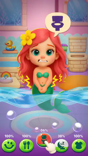Jogo Creche da Sereia screenshot