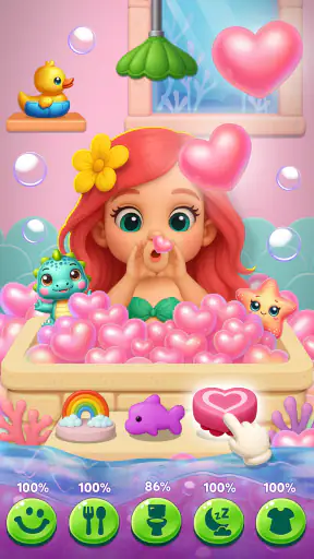 Jogo Creche da Sereia screenshot