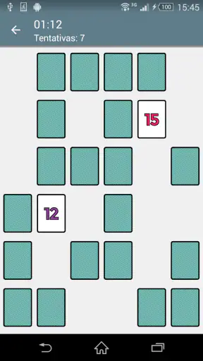 Jogo da Memória screenshot