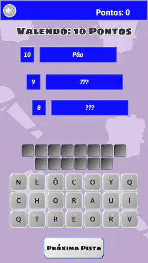 Jogo das Três Pistas screenshot